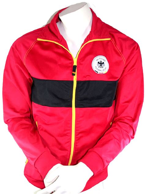 adidas deutschland jacke rot